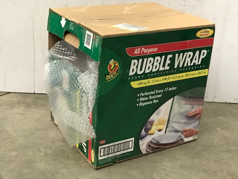 lot 50 image: Roll Of Bubble Wrap