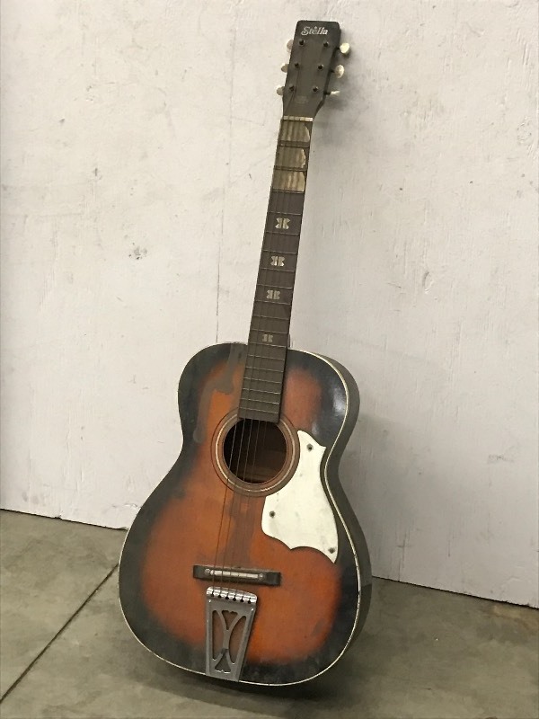lot 55 image: Stella Youth Guitar