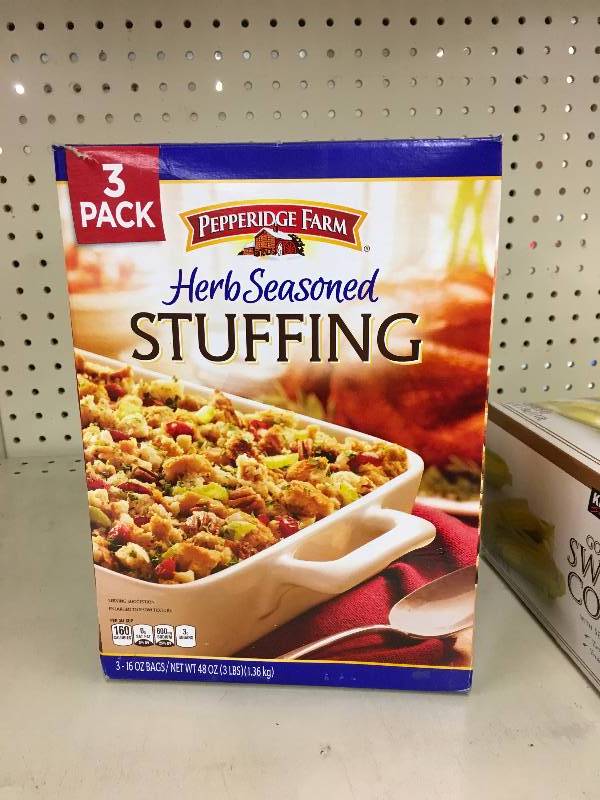 lot 210 image: Herb Seasoned Stuffing