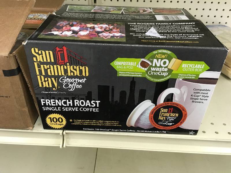 lot 226 image: San Francisco Bay 1Cup Coffe, Retail $29.99