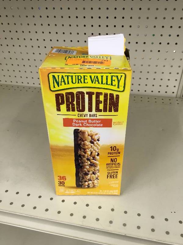 lot 233 image: Nature Valley Protein Chewy Bars, Retail $13.69