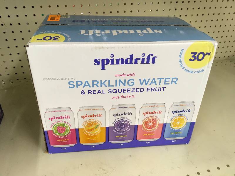 lot 234 image: Spindrift Sparkling Fruit Water