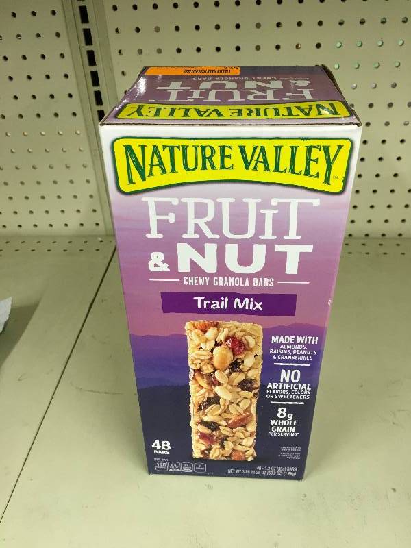 lot 235 image: Nature Valley Fruit & Nut Granola Bar
