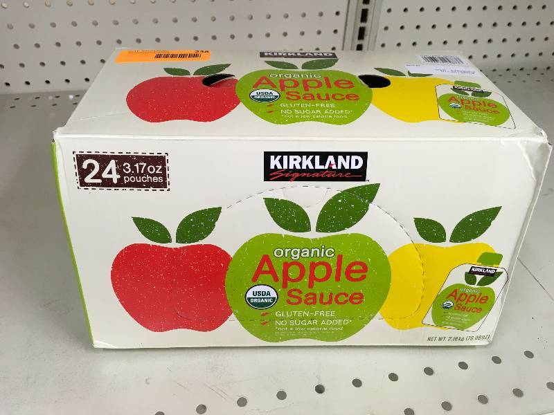 lot 238 image: Kirkland Signature Apple Sauce