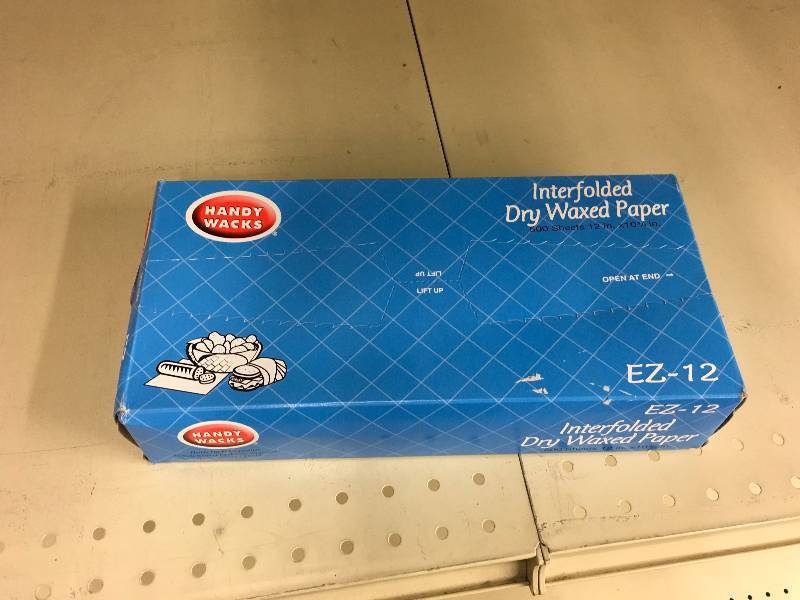lot 245 image: Interfolded Dry Wax Paper
