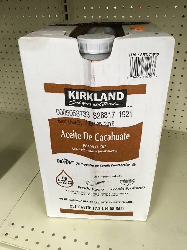 Kirkland Peanut Oil Expert Chefs' Opinions