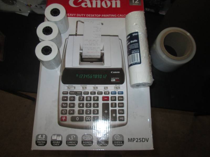 canon printing calculator with extr...