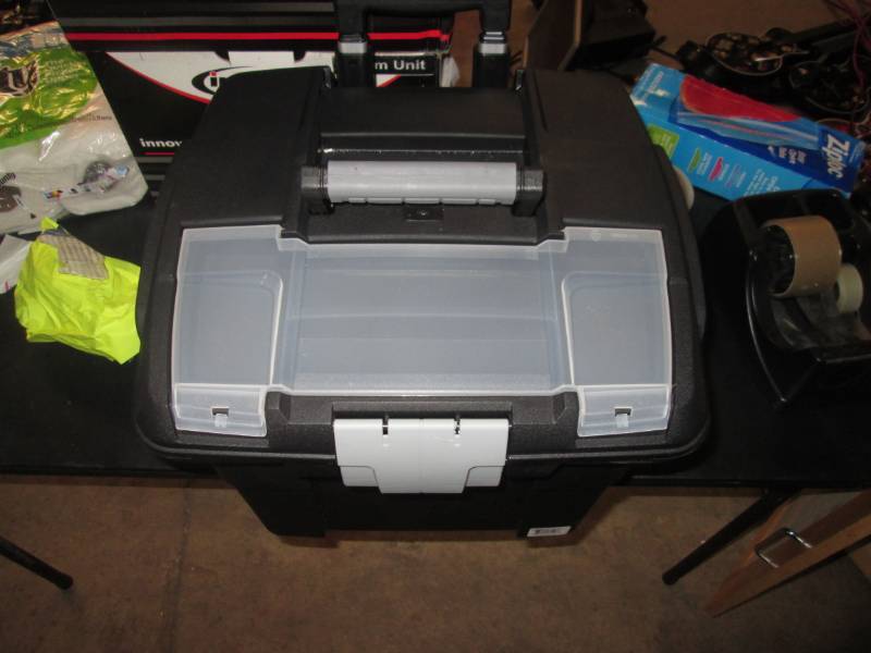 rolling tool case with handle and c...