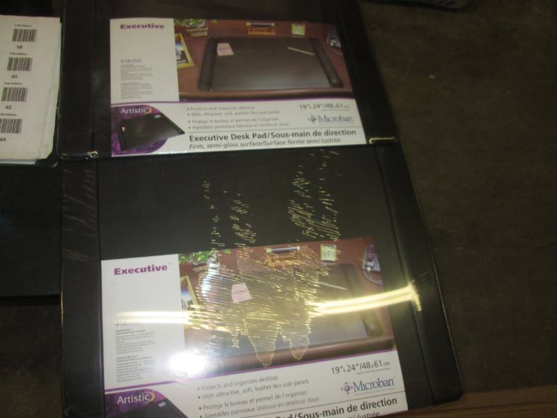 lot of 2 microbial executive desk p...
