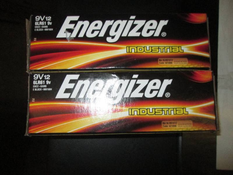 2 pack of 12 9V battery...