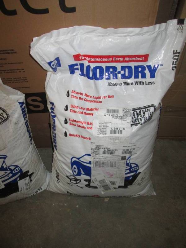 25# of floor dry bag ...