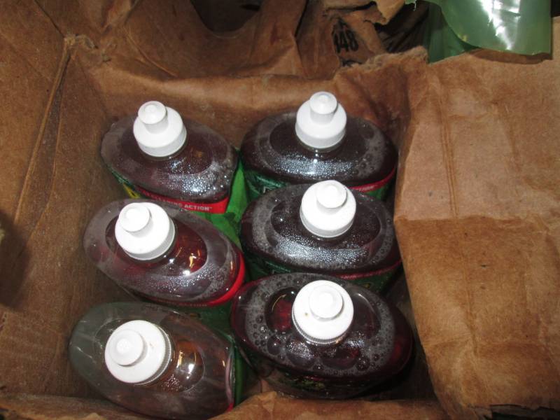 5 bottle of squirt and mop cleaner...