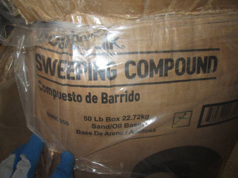 50# box of sweeping compound for sp...