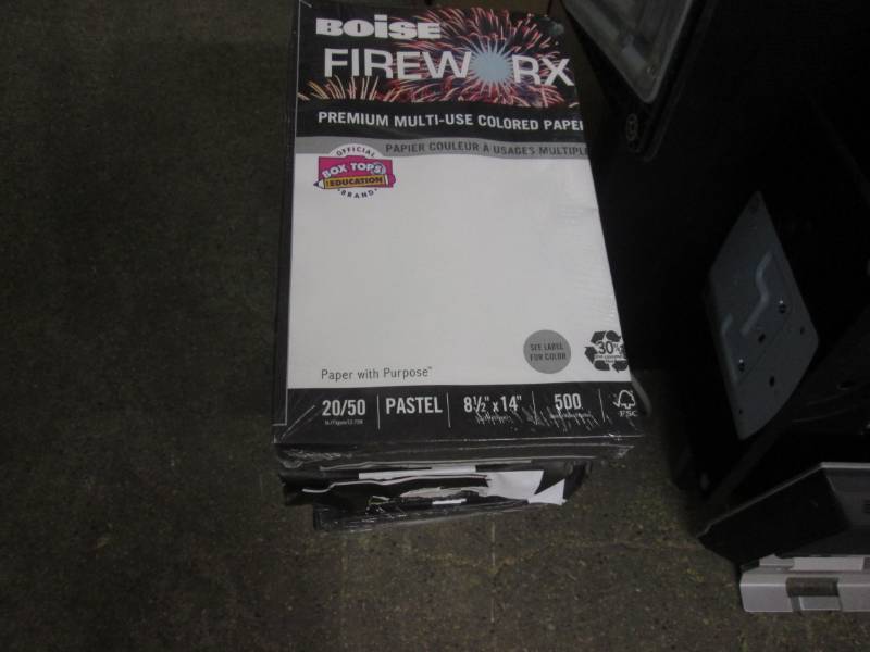 lot of 8 packs of 8.5x11 paper (yel...