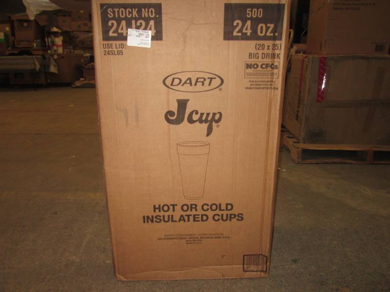 500 ct 24 oz dart cups...