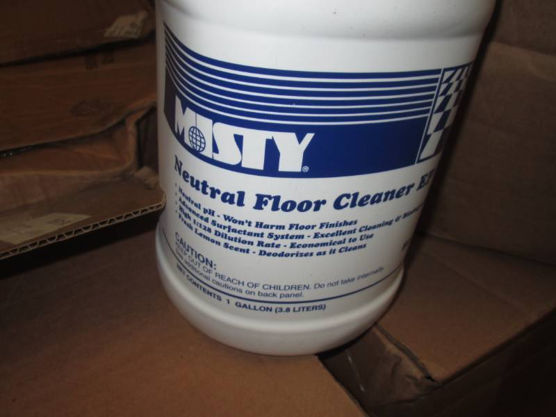 4 bottle of natural floor cleaner...