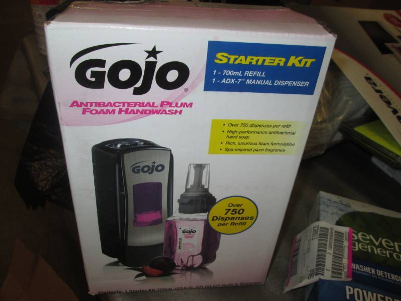 gojo hand wash dispenser...