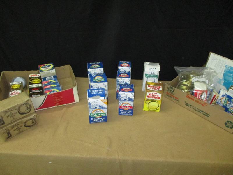 lot 36 image: Canning Covers and Supplies