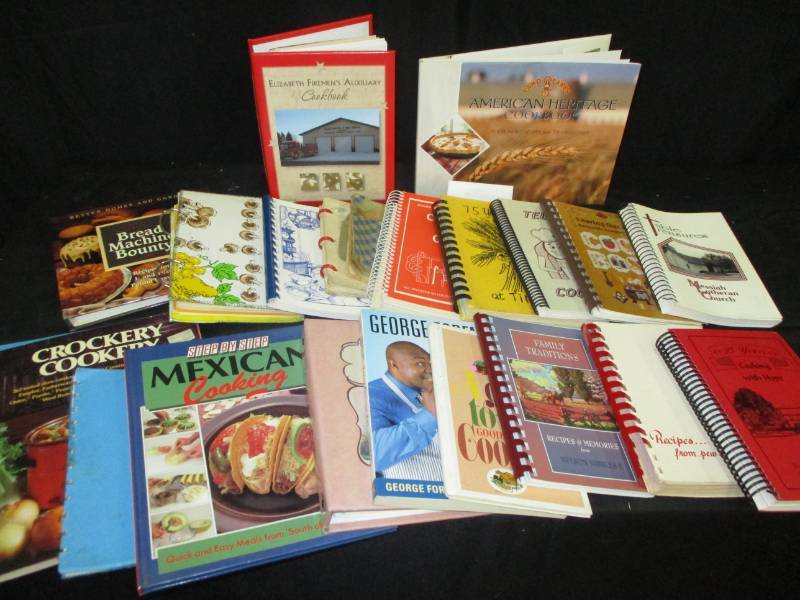 lot 85 image: Cook Books Church Cookbooks