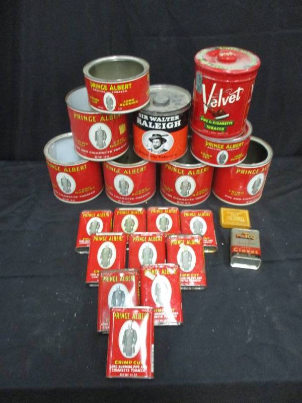 lot 99 image: Old Cigarette Tins
