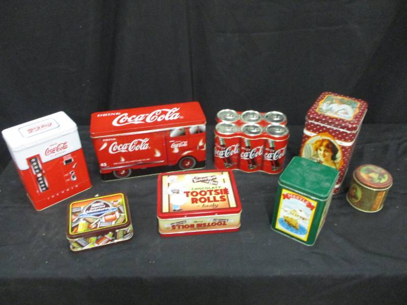 lot 102 image: Collector Tins