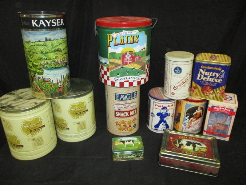 lot 103 image: Collector Tins