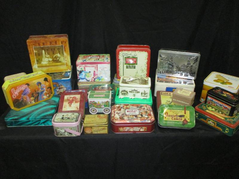 lot 107 image: Collector Tins