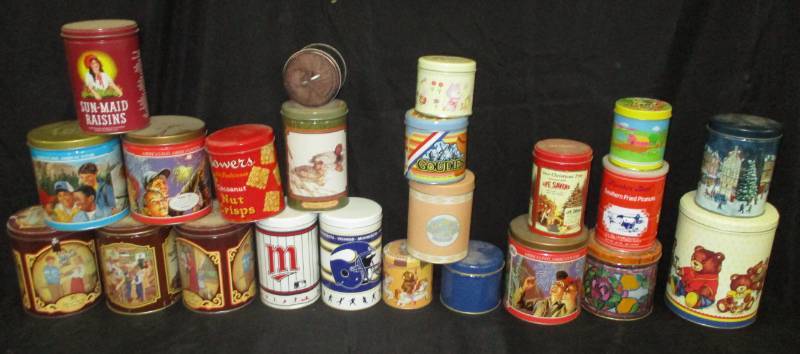 lot 109 image: Collector Tins