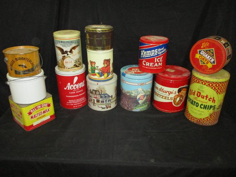 lot 110 image: Collector Tins