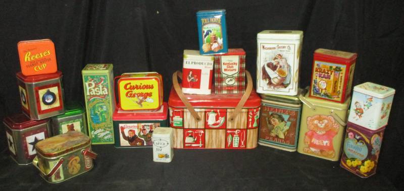lot 111 image: Collector Tins