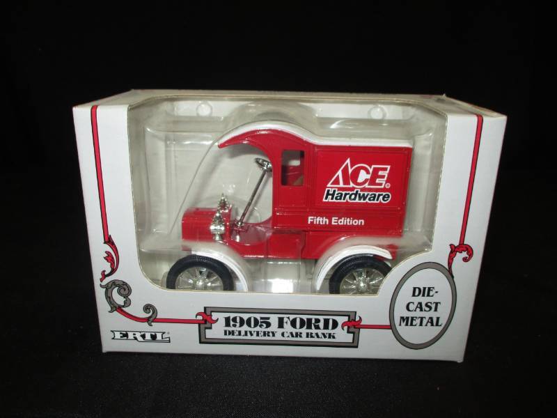 lot 148 image: Ace Haredware  1905 Ford Delivery Car Bank