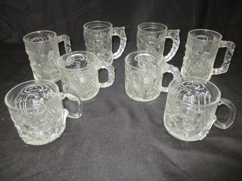 lot 164 image: McDonalds Collectible Glasses