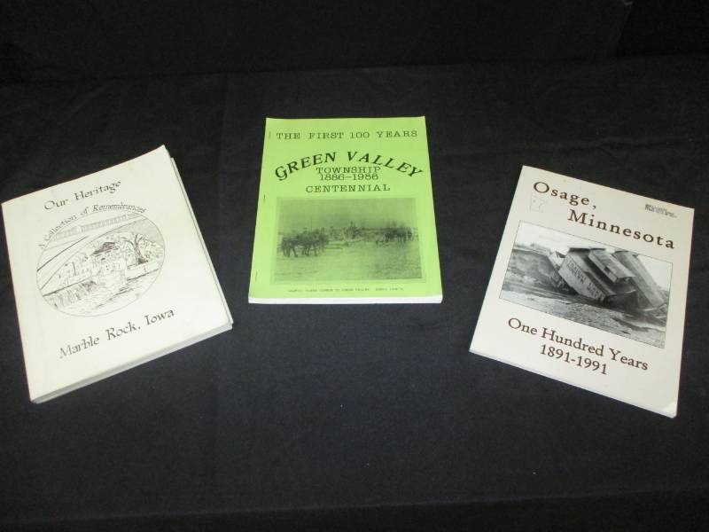 lot 231 image: Our Heritage Book Marble rock Iowa, The First 100 Years Green valley Township and Osage Mn