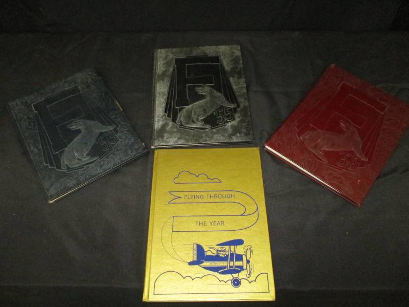 lot 234 image: Old Fergus Falls Annuals 55 58, 53 and rotsay 1982