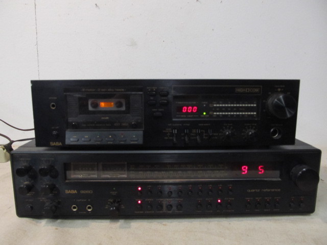 lot 41 image: Working Vintage SABA Stereo Equipment