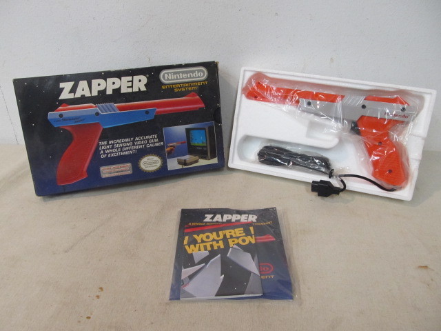 lot 46 image: NEW Nintendo NES Zapper Gun 