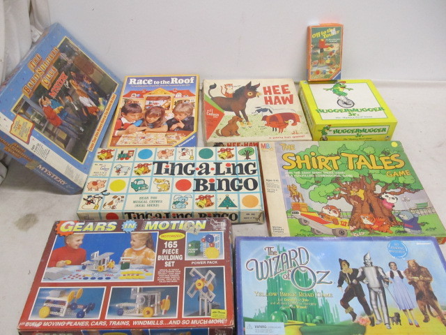 lot 53 image: Lot of Assorted Vintage Board Games 