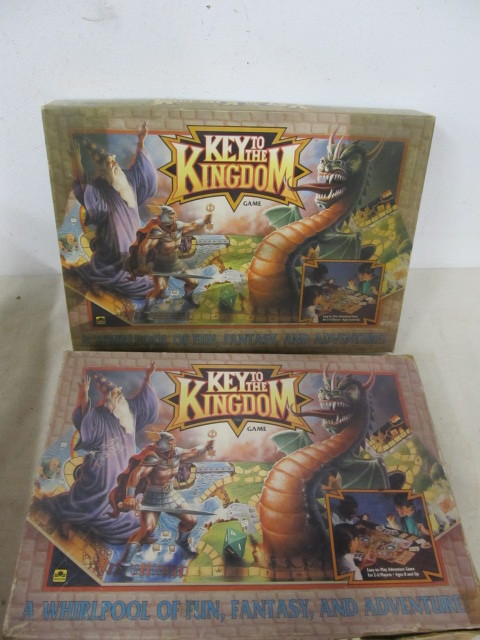 lot 57 image: KEYS TO THE KINGDOM Board Games