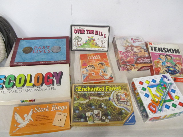 lot 60 image: Lot of Assorted Vintage etc Board Games