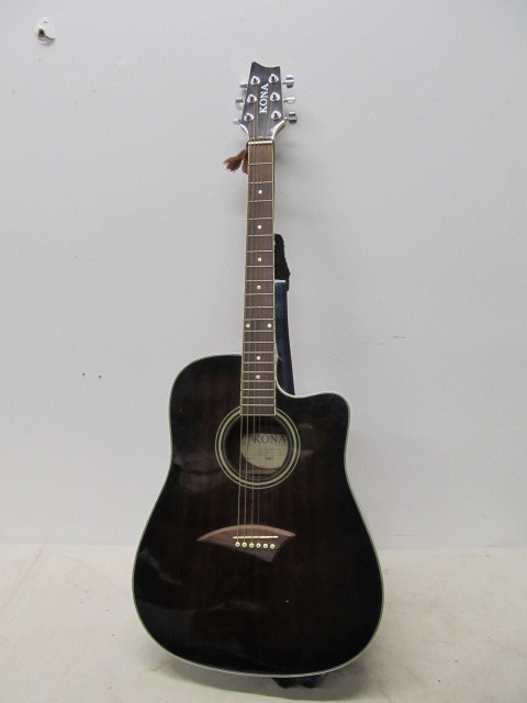 lot 61 image: KONA Acoustic Guitar