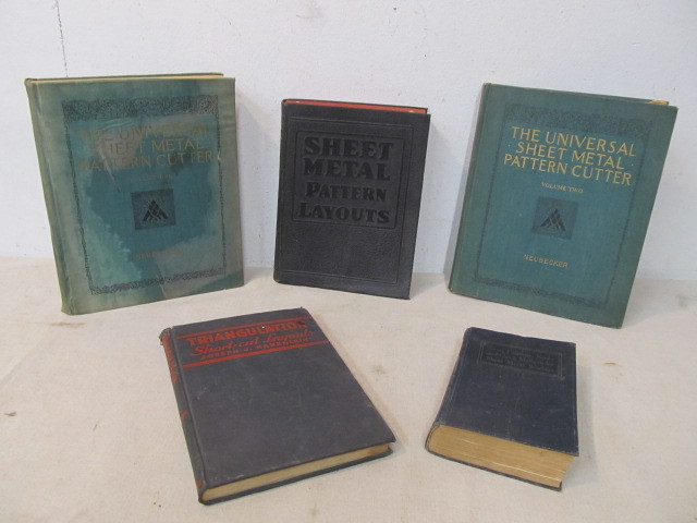 lot 125 image: Group of Old Vintage Metalworking Books