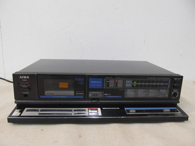 lot 154 image: Working Vintage AIWA Stereo Cassette Deck
