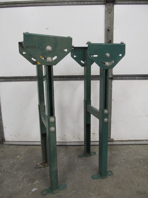 lot 173 image: Heavy Duty Vintage RAPISTAN Industrial Table Bases