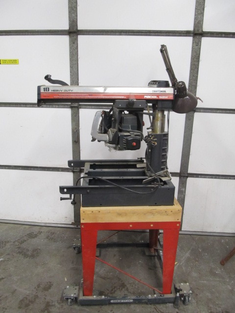 lot 178 image: Working Heavy Duty CRAFTSMAN 10 Radial Arm Saw