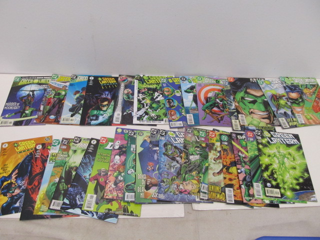 lot 190 image: Lot of 34 GREEN LANTERN Comic Books