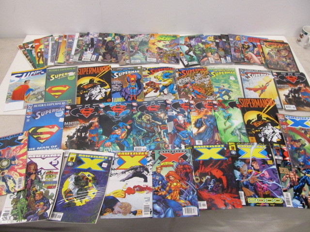 lot 192 image: Large Lot of Superman, Gen 13 & Mutant X Comic Books