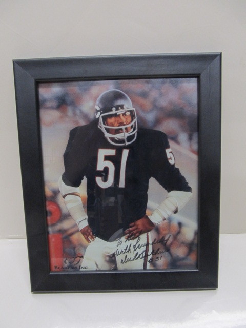 lot 208 image: DICK BUTKUS Autographed Picture