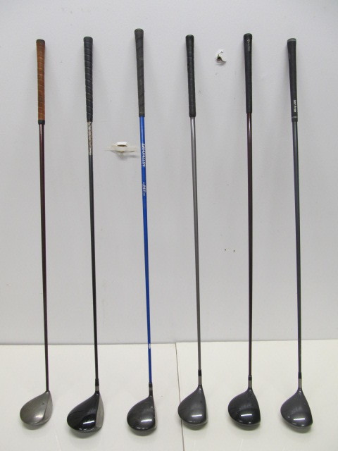 lot 215 image: Group of Brand Name Golf Clubs - Drivers
