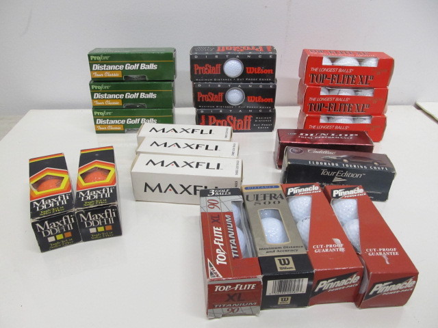 lot 219 image: Lot of Unused Golf Balls - Some Vintage