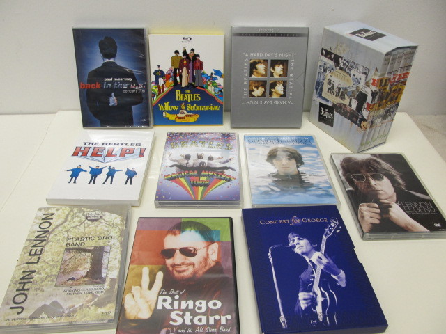 lot 222 image: Lot of Music DVDs - THE BEATLES